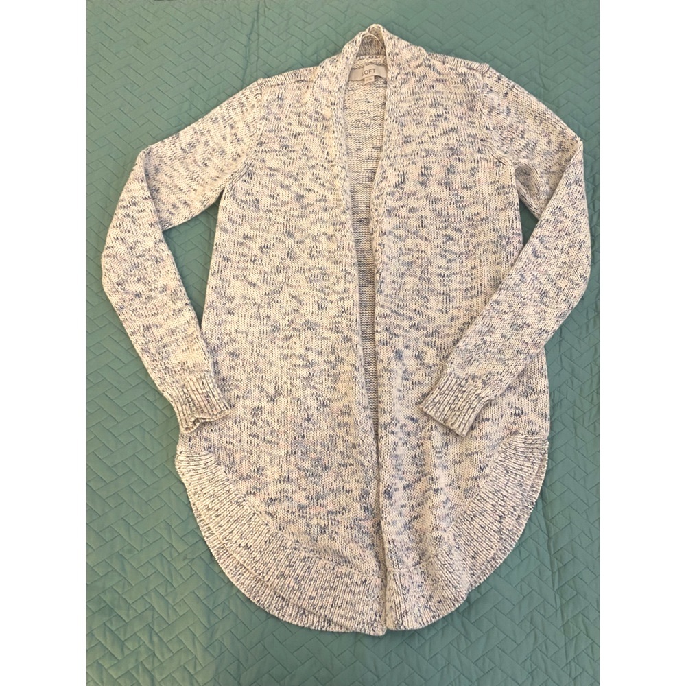 Loft multicolor soft cardigan XS
